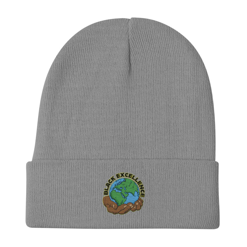 Black Excellence Globe Beanie