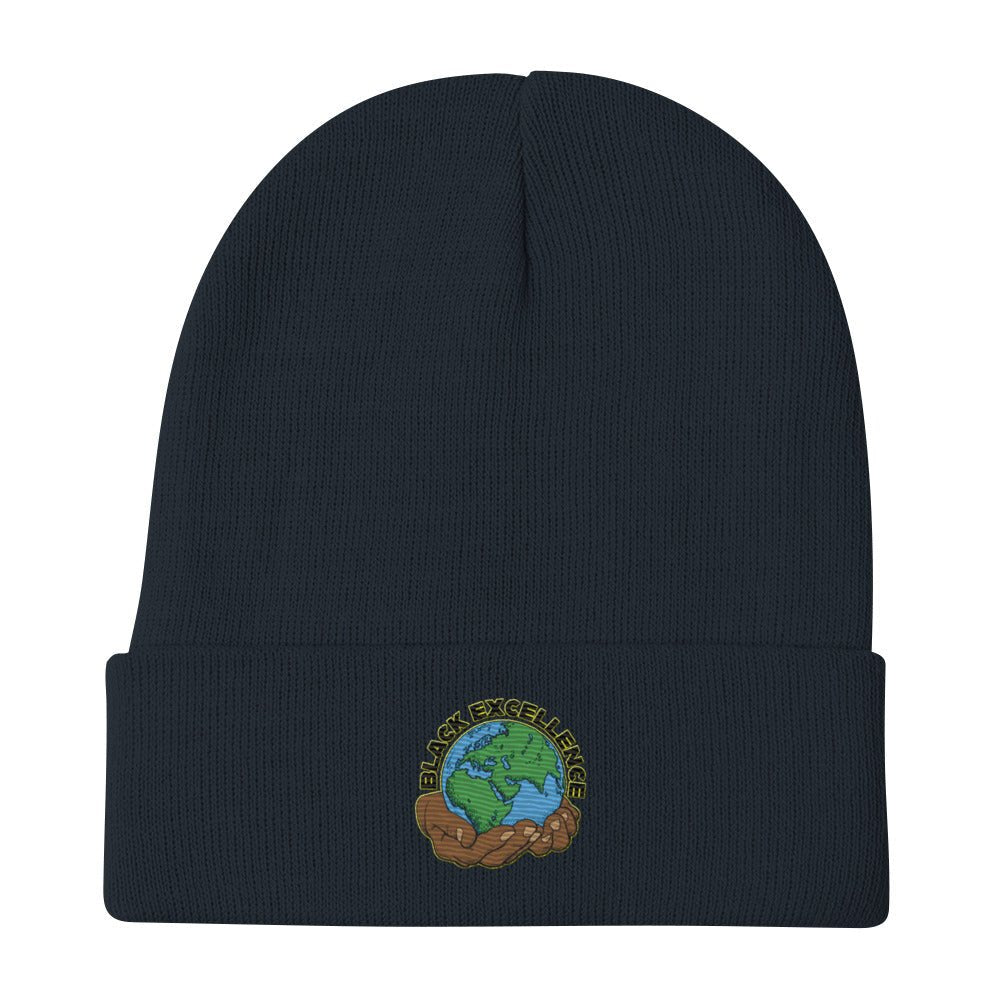 Black Excellence Globe Beanie